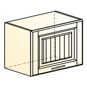 Кухонный навесной шкаф Бавария L500 Н360 (1 дв. гл.) в Магадане - предосмотр