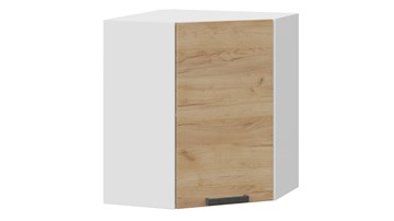 Кухонный угловой шкаф Детройт 1В6У (Белый/Дуб Крафт золотой) в Магадане