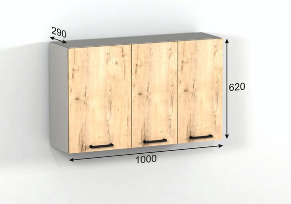 Кухонный шкаф Эконика 62*100*28 см в Магадане - изображение