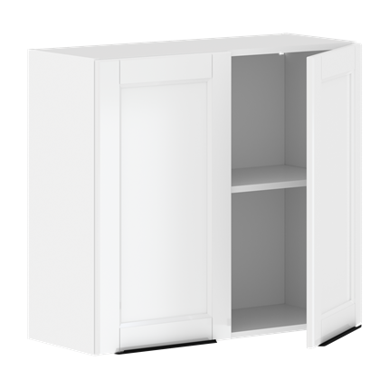 Шкаф кухонный с полкой SICILIA Белый MHP 8072.1C (800х320х720) в Магадане - изображение