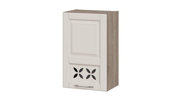 Шкаф кухонный Скай В_72-45_1ДРД(L) (Бежевый софт) в Магадане - изображение