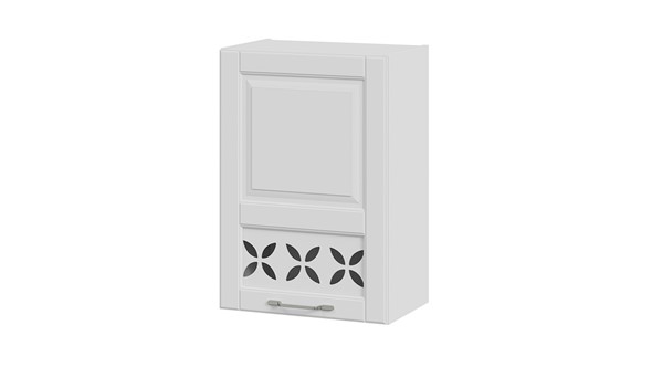 Навесной шкаф Скай В_72-50_1ДРД(L) (Белоснежный софт) в Магадане - изображение