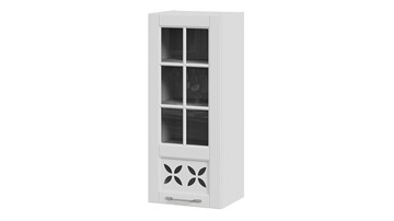 Шкаф кухонный Скай В_96-40_1ДРДс(L) (Белоснежный софт) в Магадане