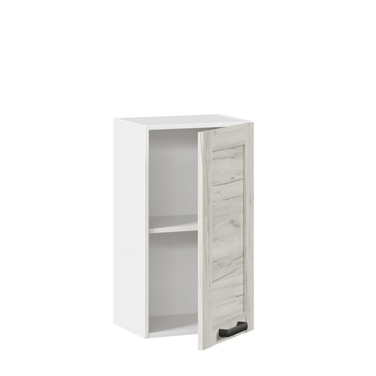 Кухонный шкаф 400 Винченца ЛД 234.320.000.027, Белый/Дуб Крафт белый в Магадане - изображение 1