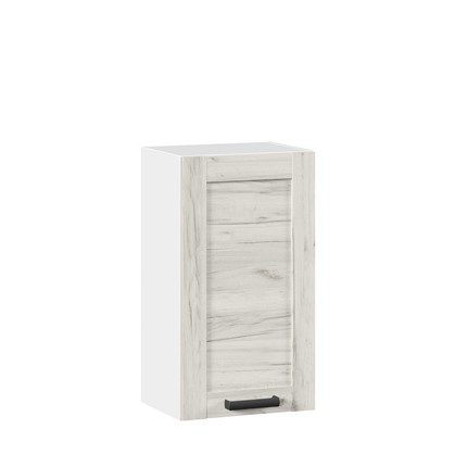 Кухонный шкаф 400 Винченца ЛД 234.320.000.027, Белый/Дуб Крафт белый в Магадане - изображение