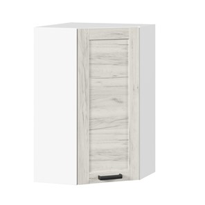 Кухонный шкаф 600 угловой высокий Винченца ЛД 234.620.000.042, Белый/Дуб Крафт белый в Магадане