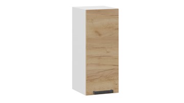 Кухонный навесной шкаф Детройт 1В3 (Белый/Дуб Крафт золотой) в Магадане - предосмотр