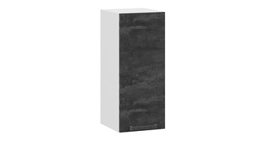 Шкаф настенный Детройт 1В3 (Белый/Угольный Камень) в Магадане - предосмотр