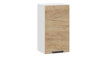 Навесной шкаф Детройт 1В4 (Белый/Дуб Крафт золотой) в Магадане - предосмотр