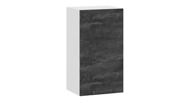 Кухонный навесной шкаф Детройт 1В4 (Белый/Угольный Камень) в Магадане - предосмотр
