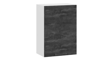Шкаф настенный Детройт 1В5 (Белый/Угольный Камень) в Магадане - предосмотр
