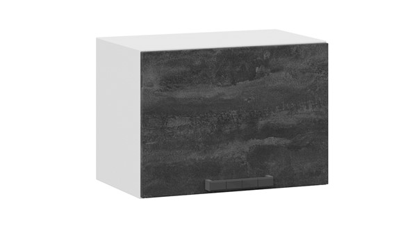Шкаф на кухню Детройт 1В5Г (Белый/Угольный Камень) в Магадане - изображение