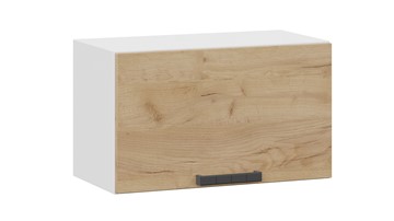 Навесной кухонный шкаф Детройт 1В6Г (Белый/Дуб Крафт золотой) в Магадане - предосмотр