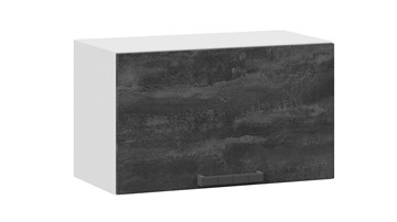 Кухонный навесной шкаф Детройт 1В6Г (Белый/Угольный Камень) в Магадане