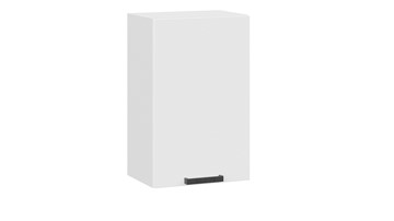Навесной кухонный шкаф Детройт исп. 2 1В45 (Белый/Белый глянец) в Магадане - предосмотр