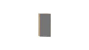 Настенный шкаф Габриэлла 1В3Т (Дуб Крафт золотой/Титан) в Магадане - предосмотр