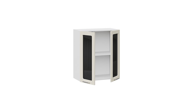 Навесной шкаф Габриэлла 1В6С (Белый/Крем) в Магадане - изображение 1