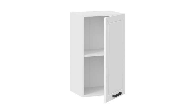 Навесной кухонный шкаф Лорас 1В4 (Белый/Холст белый) в Магадане - изображение 1