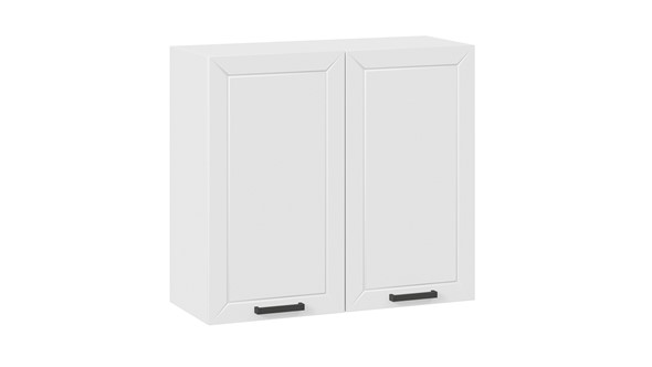 Навесной шкаф Лорас 1В8 (Белый/Холст белый) в Магадане - изображение
