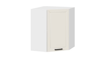 Кухонный навесной угловой шкаф Лорас 1В6У (Белый/Холст брюле) в Магадане - предосмотр