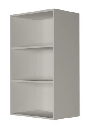 Навесной шкаф В9 60, Сатин/Белый в Магадане - изображение 1