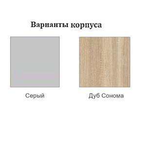 Кухонный шкаф-пенал Модус, П400г/2140, цемент темный в Магадане - предосмотр 1
