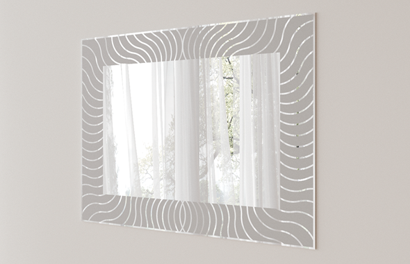 Настенное зеркало Медуза (Z-01) в Магадане - изображение