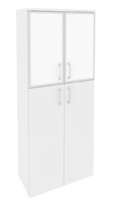 Шкаф O.ST-1.7R white, Белый бриллиант в Магадане