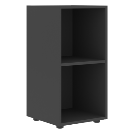 Шкаф колонна низкий FORTA Черный Графит FLC 40 (399х404х801) в Магадане - изображение