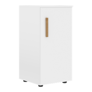 Низкий шкаф колонна с глухой дверью правой FORTA Белый FLC 40.1 (R) (399х404х801) в Магадане