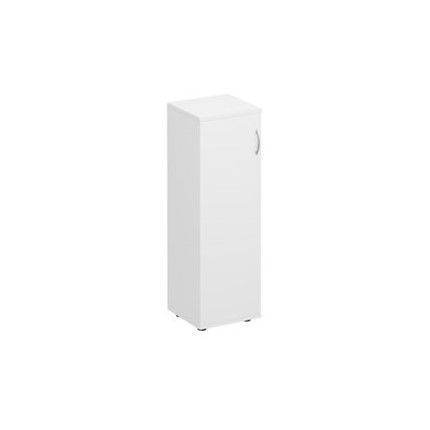 Шкаф для документов средний узкий закрытый Комфорт, белый премиум (40х38х123) К 359 в Магадане - изображение