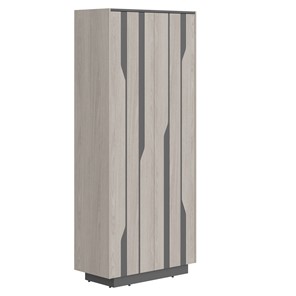 Шкаф для одежды LINE Дуб-серый-антрацит СФ-574401 (900х430х2100) в Магадане - предосмотр