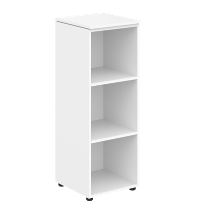Шкаф средний MORRIS Дуб Базель/Белый MMC 42 (429х423х1188) в Магадане - изображение