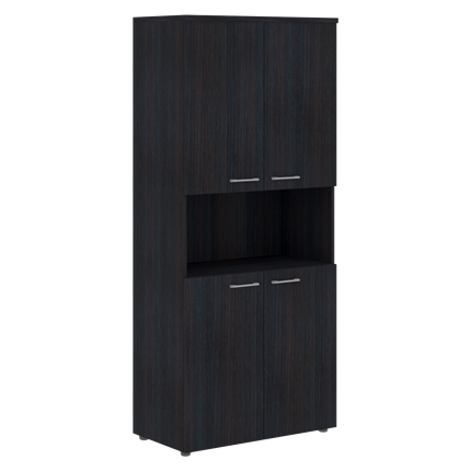 Шкаф с глухими низкими дверьми и топом XTEN Дуб Юкон XHC 85.4 (850х410х1930) в Магадане - изображение