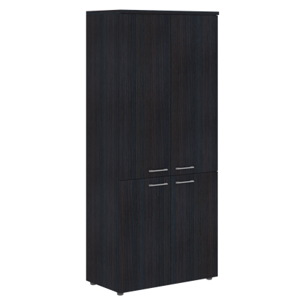 Шкаф с глухими низкими и средними дверьми и топом XTEN Дуб Юкон  XHC 85.3 (850х410х1930) в Магадане - изображение