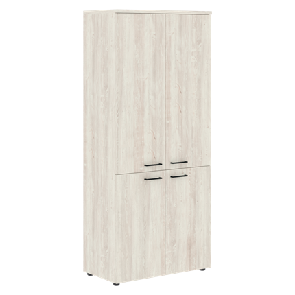 Шкаф с глухими низкими и средними дверьми и топом XTEN сосна Эдмонд  XHC 85.3 (850х410х1930) в Магадане - изображение