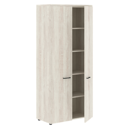 Шкаф с глухими высокими дверьми и топом XTEN сосна Эдмонд  XHC 85.1 (850х410х1930) в Магадане - изображение