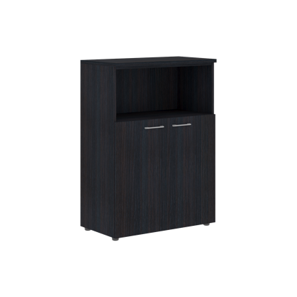 Шкаф средний XTEN Дуб Юкон XMC 85.3 (850х410х1165) в Магадане - изображение