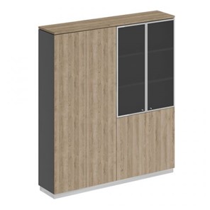 Шкаф закрытый со стеклом Speech Cube (180.2x40x203.4) СИ 314 ДС АР ДС/ХР в Магадане