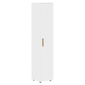 Высокий шкаф с глухой дверью колонна FORTA Белый FHC 40.1 (L/R) (399х404х1965) в Магадане