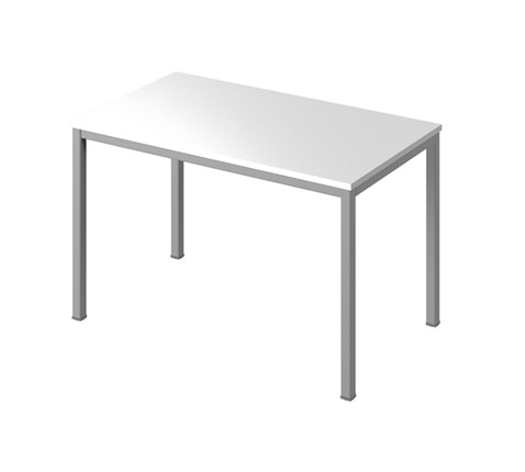 Письменный стол СL-31 (Белый/каркас серый) в Магадане - изображение