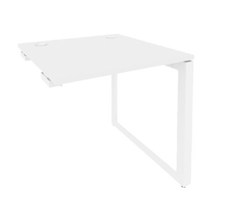 Приставной стол O.MO-SPR-0.8 Белый/Белый бриллиант в Магадане