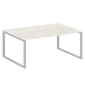 Стол для переговорки БО.ПРГ-1.5 (Серый/Дуб Наварра) в Магадане
