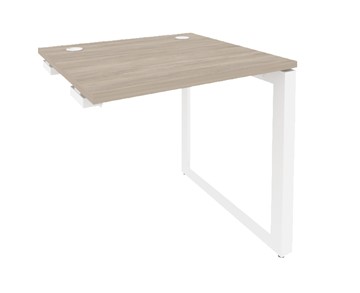 Приставной стол O.MO-SPR-0.8 Белый/Дуб Аттик в Магадане