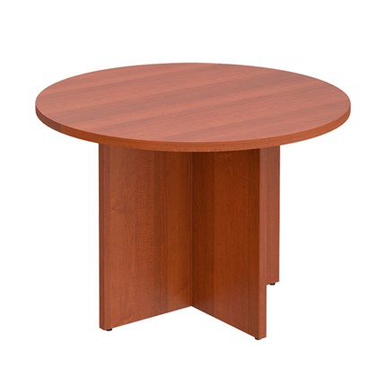 Стол для переговоров круглый Патриот, миланский орех (110х110х75) ПТ 189 в Магадане - изображение