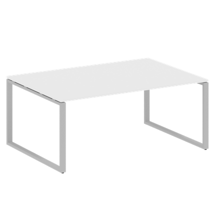 Стол для переговоров БО.ПРГ-1.5 (Серый/Белый) в Магадане - изображение