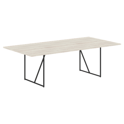 Двойной стол LOFTIS Сосна Эдмонт  LCT 2412 (2400х1200х750) в Магадане - изображение