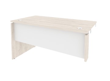 Приставной стол O.SPR-3.7L, Денвер светлый/Белый в Магадане