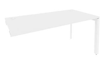 Стол-приставка к тумбе O.MP-SPR-4.8 Белый/Белый бриллиант в Магадане