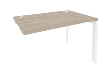 Приставной стол к тумбе O.MP-SPR-2.8 Белый/Дуб Аттик в Магадане